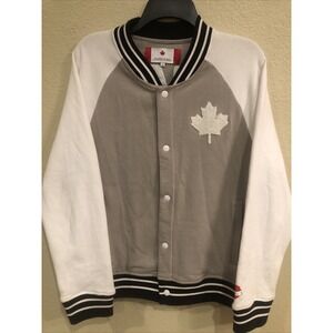 Hudson's Bay Team Canada Jacket  size XL Varsity Style Letterman Crested